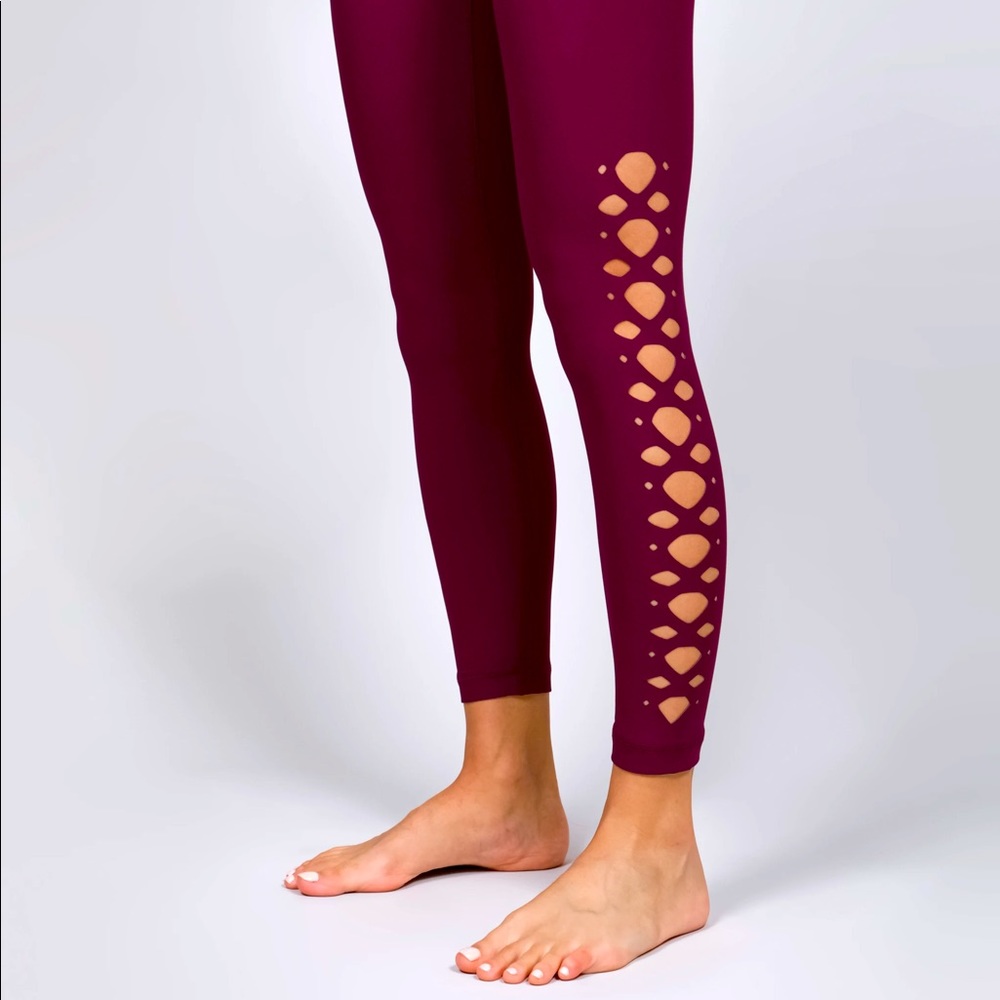 90° by reflex ankle tight DARK GRAY XS cutouts NWT